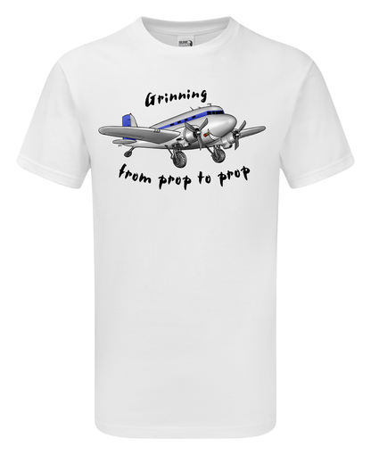 Dakota DC3 Cartoon T-Shirt - Funky Aviation
