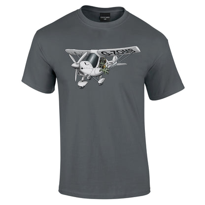 Ikarus C42  Zombie Pilot  T-Shirt - Funky Aviation