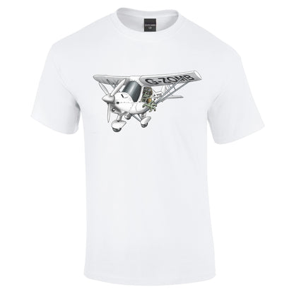 Ikarus C42  Zombie Pilot  T-Shirt - Funky Aviation