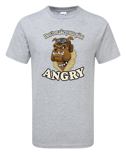 Don't make your pilot Angry T Shirt - Funky Aviation