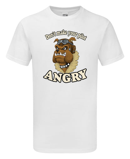 Don't make your pilot Angry T Shirt - Funky Aviation