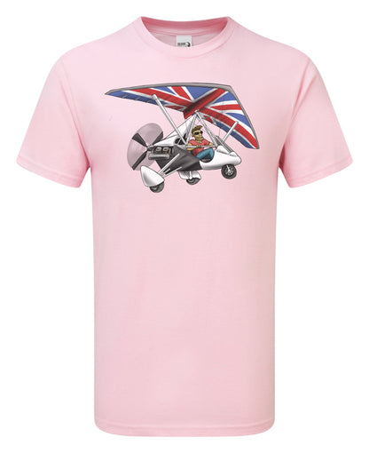 Flexwing Microlight Cartoon T-Shirt - Funky Aviation