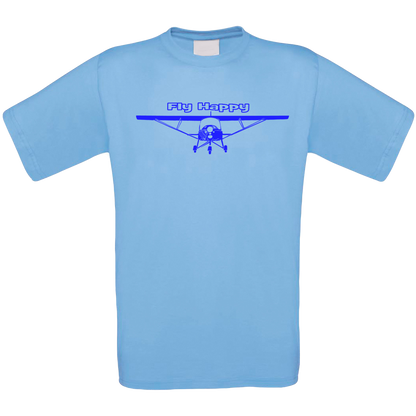 Ikarus C42 Fly Happy T-Shirt - Funky Aviation