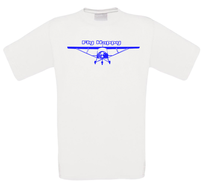 Ikarus C42 Fly Happy T-Shirt - Funky Aviation