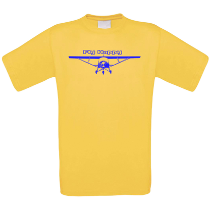 Ikarus C42 Fly Happy T-Shirt - Funky Aviation