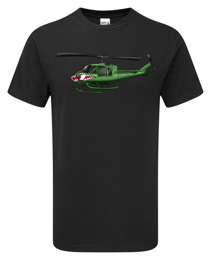 Huey Helicopter Cartoon T-Shirt - Funky Aviation