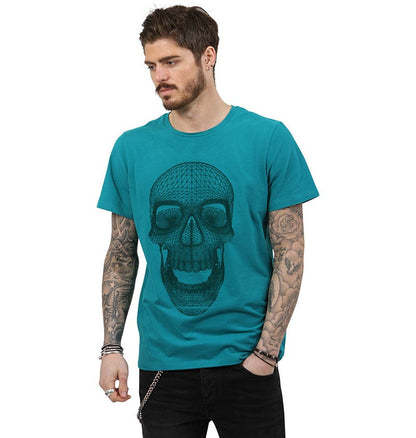 Junq Couture® Mendes T-Shirt Petrol Blue - Scattee