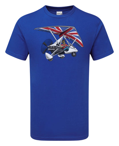 Flexwing Microlight Cartoon T-Shirt - Funky Aviation