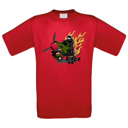 Spitfire Biker T-Shirt - Funky Aviation