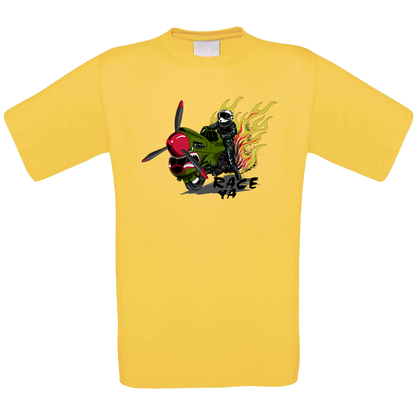 Spitfire Biker T-Shirt - Funky Aviation
