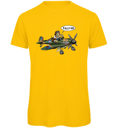 Tally Ho Spitfire T-Shirt - Funky Aviation