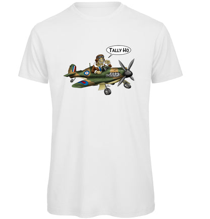 Tally Ho Spitfire T-Shirt - Funky Aviation
